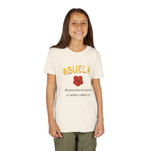 Load image into Gallery viewer, Youth T-Shirt "Abuela es mi abogada defensora a tiempo completo"