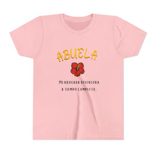 Load image into Gallery viewer, Youth T-Shirt "Abuela es mi abogada defensora a tiempo completo"