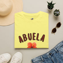 Load image into Gallery viewer, T shirt natural "Abuela Alcagüeta Boricua"
