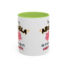 Load image into Gallery viewer, Tacita de café “Soy Abuela mi trabajo es consentir” 11oz