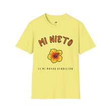 Load image into Gallery viewer, T-Shirt "Mi nieto es mi mayor bendición"