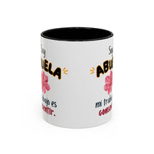 Load image into Gallery viewer, Tacita de café “Soy Abuela mi trabajo es consentir” 11oz