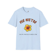 Load image into Gallery viewer, T-Shirt "Mis nietos son mi mayor bendición"