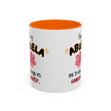 Load image into Gallery viewer, Tacita de café “Soy Abuela mi trabajo es consentir” 11oz