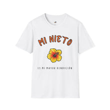 Load image into Gallery viewer, T-Shirt "Mi nieto es mi mayor bendición"