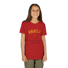 Load image into Gallery viewer, Youth T-Shirt "Abuela es mi abogada defensora a tiempo completo"