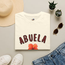 Load image into Gallery viewer, T shirt natural "Abuela Alcagüeta Boricua"