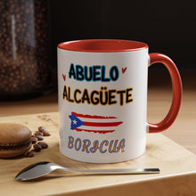 Load image into Gallery viewer, "Tacita de café "Abuelo Alcagüete Boricua"11oz
