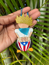 Load image into Gallery viewer, Tamborileros Boricuas Artesanales (Set de 3 Ornamentos)