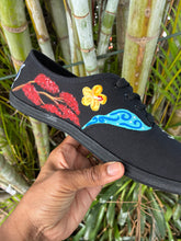 Load image into Gallery viewer, Tenis negras flamboyán PR