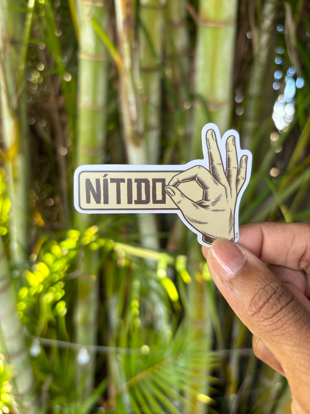 Sticker “Nítido”