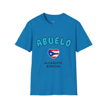 Load image into Gallery viewer, T-Shirt  "Abuelo Alcaguete Boricua".

