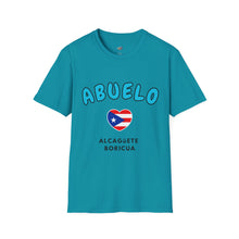 Load image into Gallery viewer, T-Shirt  "Abuelo Alcaguete Boricua".
