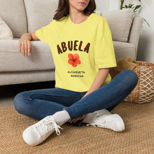 Load image into Gallery viewer, T shirt natural "Abuela Alcagüeta Boricua"
