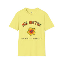 Load image into Gallery viewer, T-Shirt "Mis nietos son mi mayor bendición"
