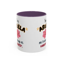 Load image into Gallery viewer, Tacita de café “Soy Abuela mi trabajo es consentir” 11oz
