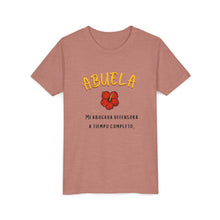Load image into Gallery viewer, Youth T-Shirt "Abuela es mi abogada defensora a tiempo completo"
