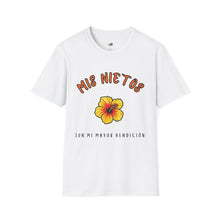 Load image into Gallery viewer, T-Shirt "Mis nietos son mi mayor bendición"
