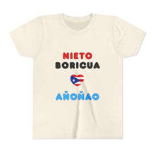 Load image into Gallery viewer, Youth Tee "Nieto boricua añoñao"
