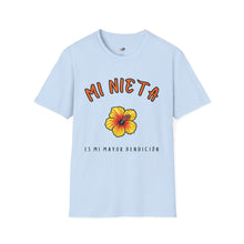 Load image into Gallery viewer, T-Shirt "Mi nieta es mi mayor bendición"

