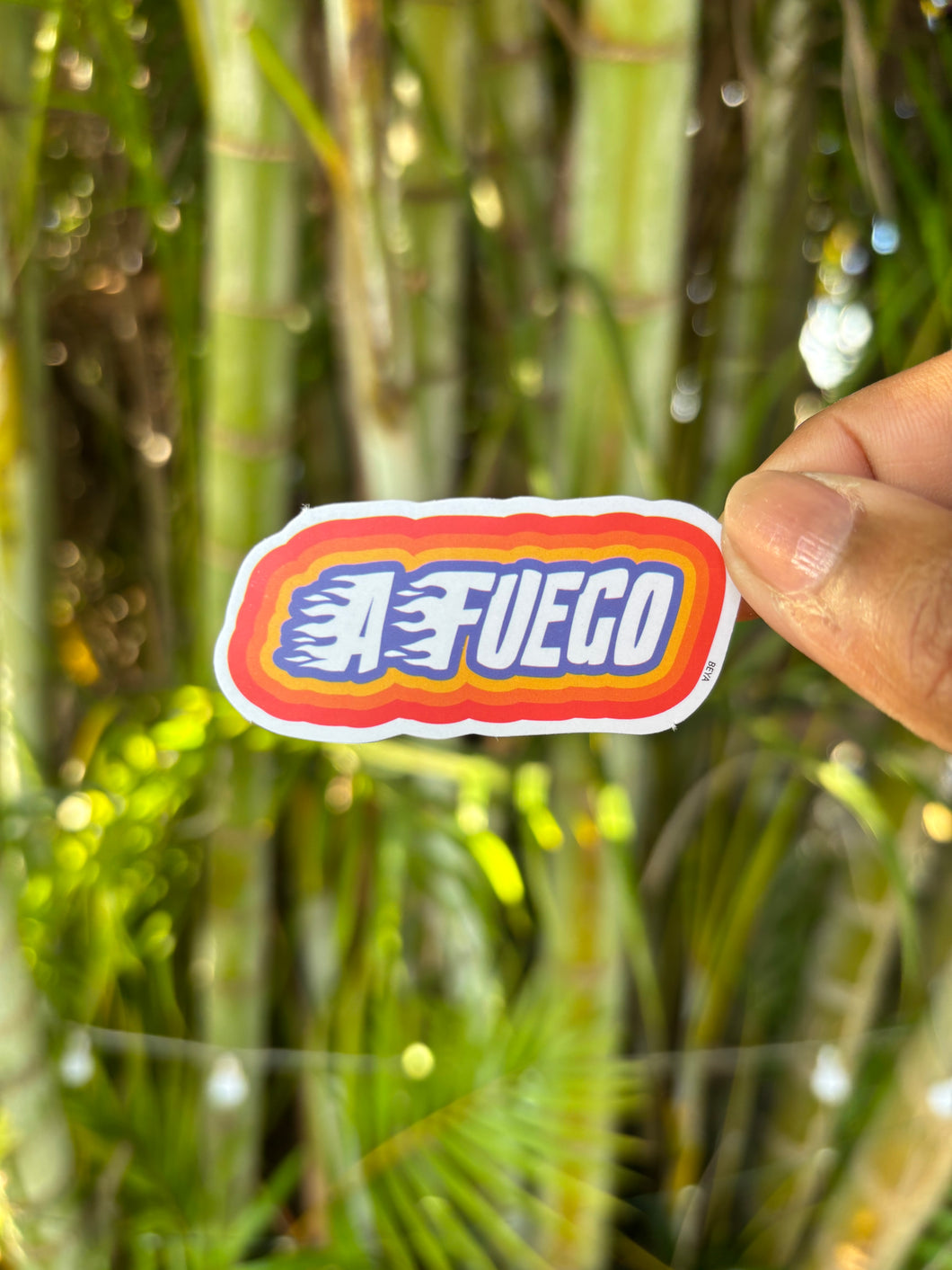 Sticker “Afuego”