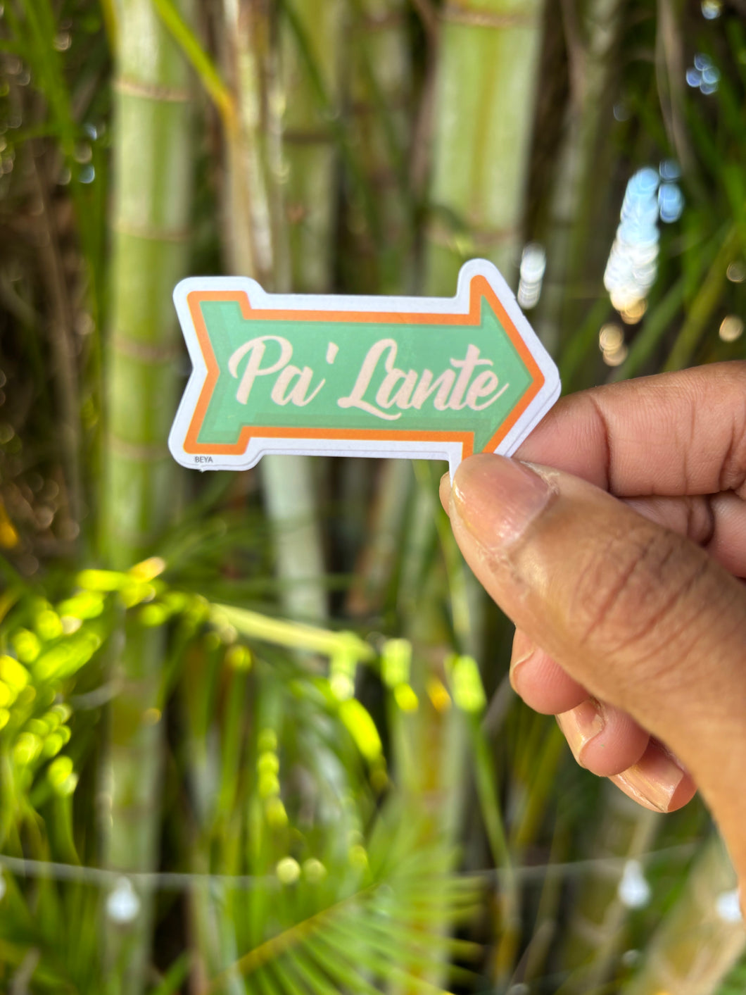 Sticker “Pa’lante”