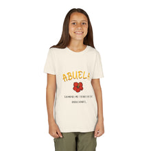 Load image into Gallery viewer, Youth Tee "Abuela siempre me tiene en sus oraciones"
