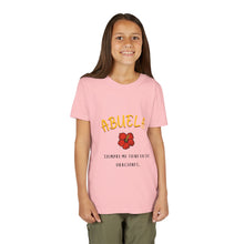 Load image into Gallery viewer, Youth Tee "Abuela siempre me tiene en sus oraciones"
