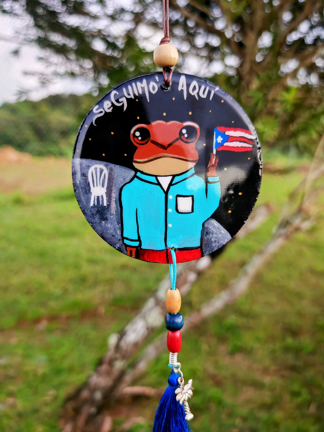 Car charm/ Sapo Concho en la luna