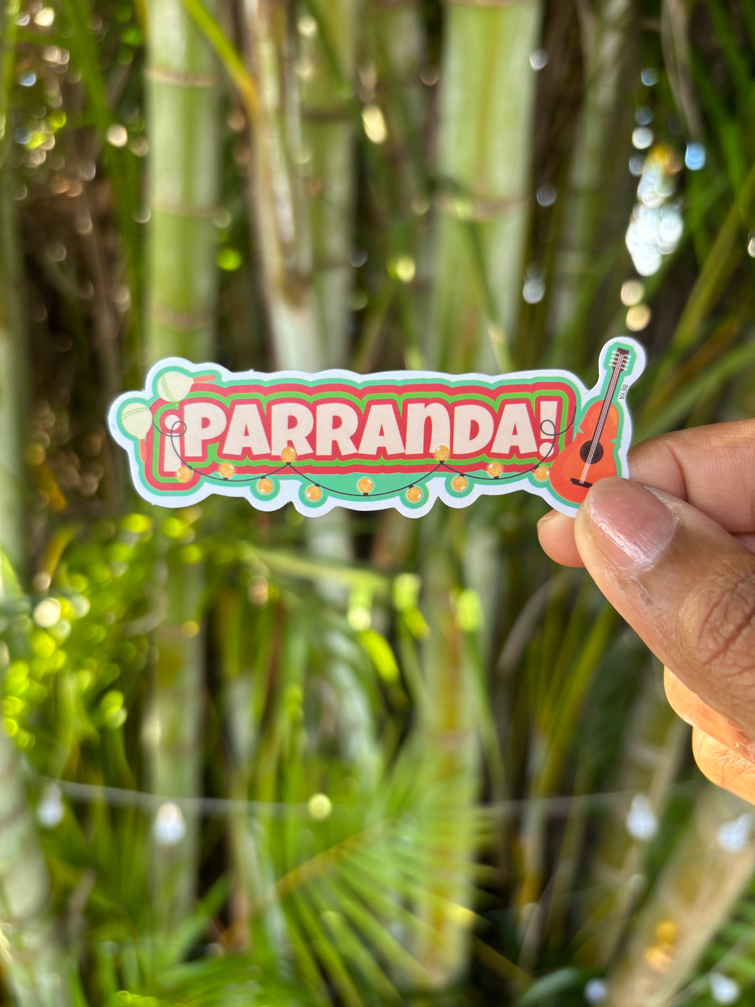 Sticker ¡Parranda!