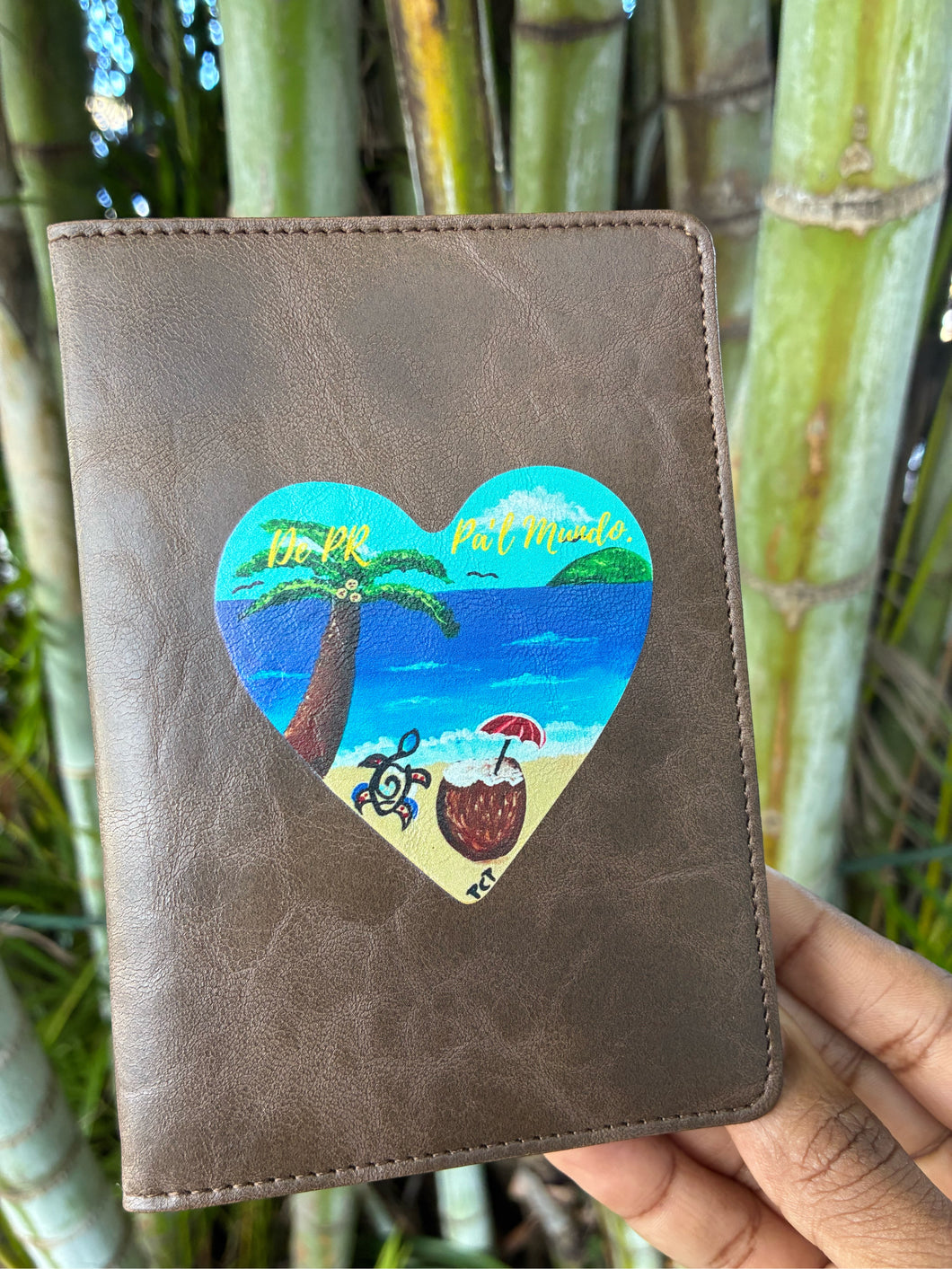 Porta pasaporte Playita