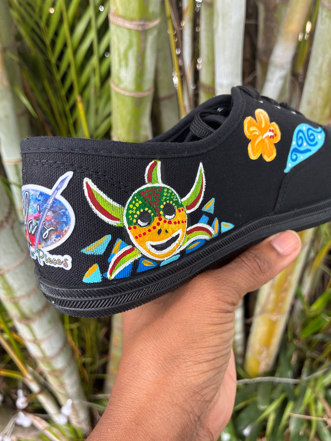 Tenis negras vegigante PR