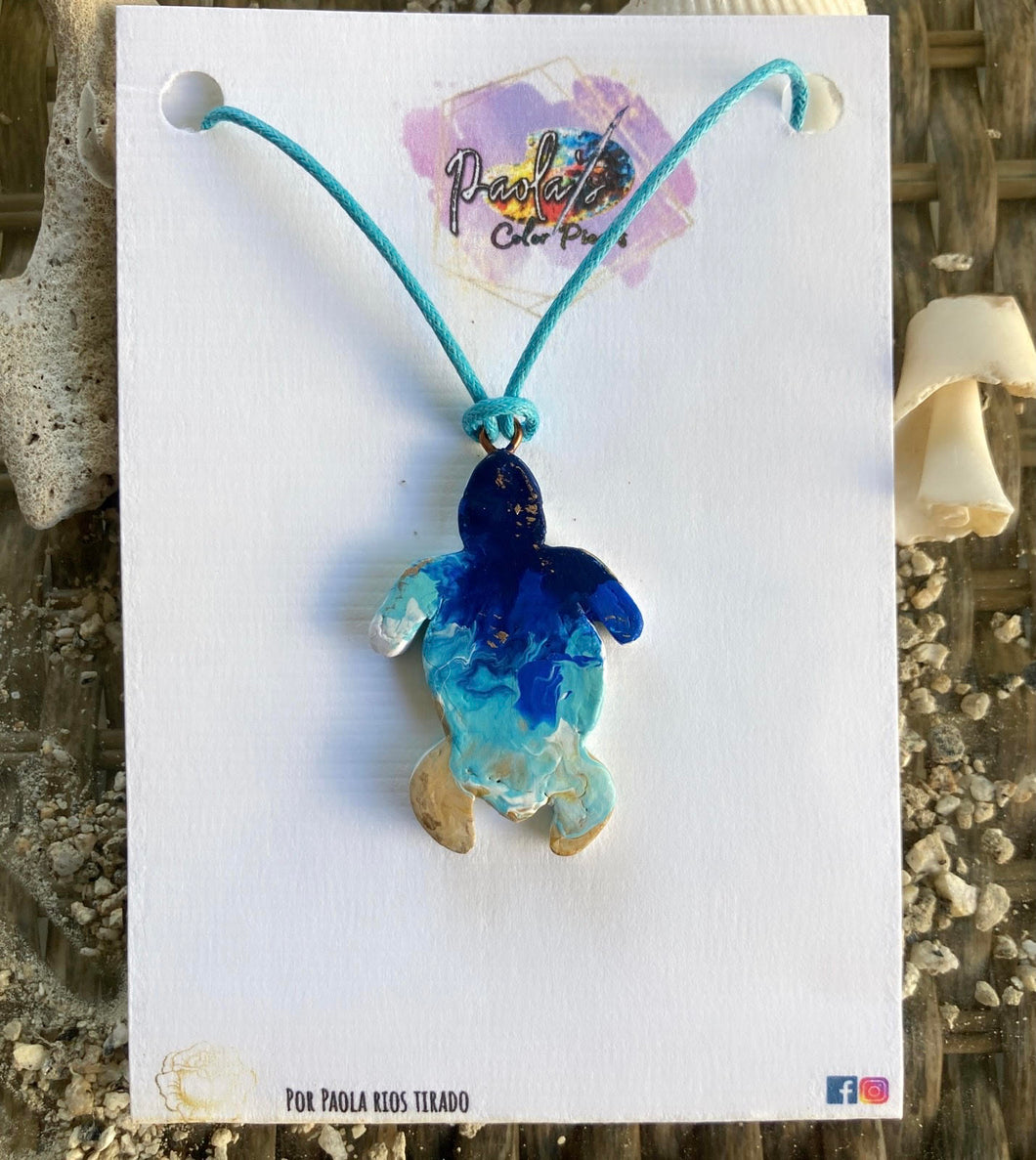 Turtle sea necklace 