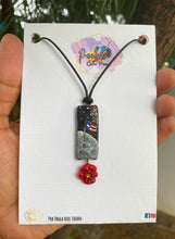 Load image into Gallery viewer, &quot;Boricua  en la luna&quot; necklace

