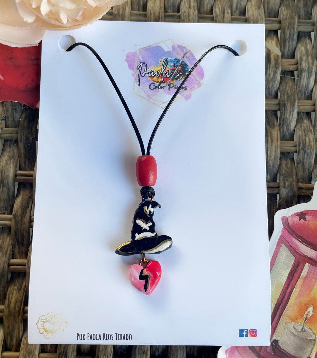 Harry Potter sorting hat necklace