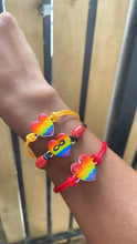 Load image into Gallery viewer, Pride Heart bracelet

